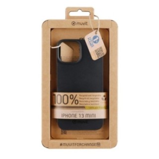 muvit funda muvit recycletek para apple iphone 13 mini negra