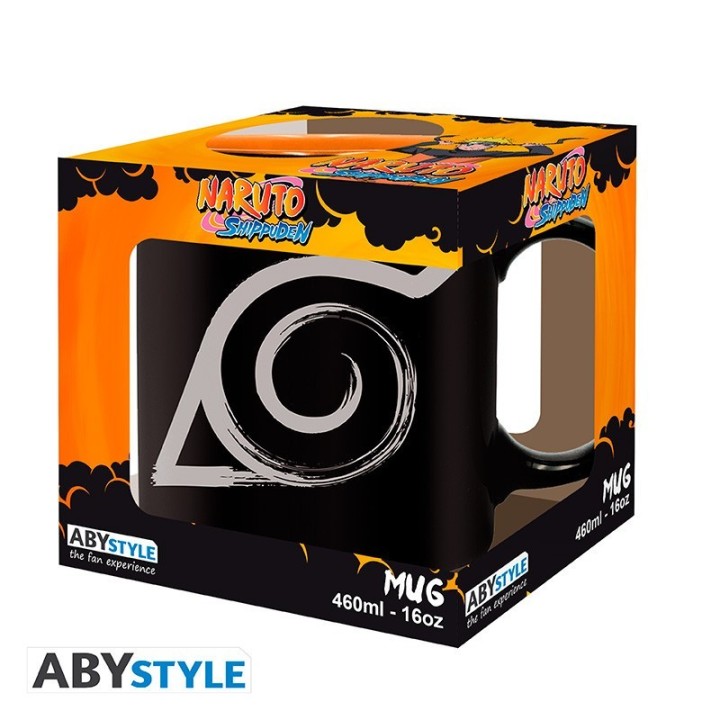 abystyle taza naruto shipudden konoha 460 ml