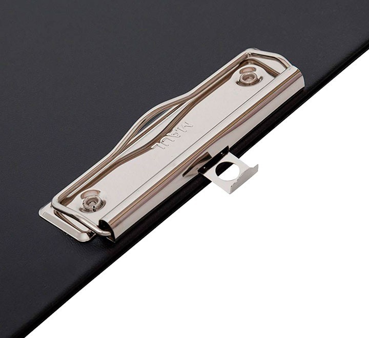 liqu.  soporte maul c/pinza sup. a4 negro