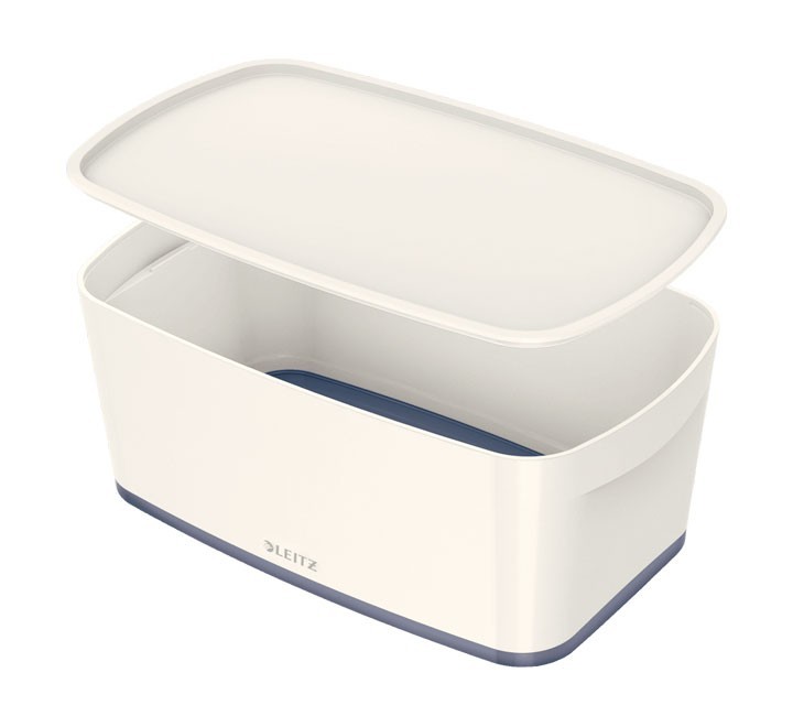 caja org. leitz mybox+tapa 5l 318x128x191 gris