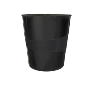 papelera leitz wow negro 15l 52781095