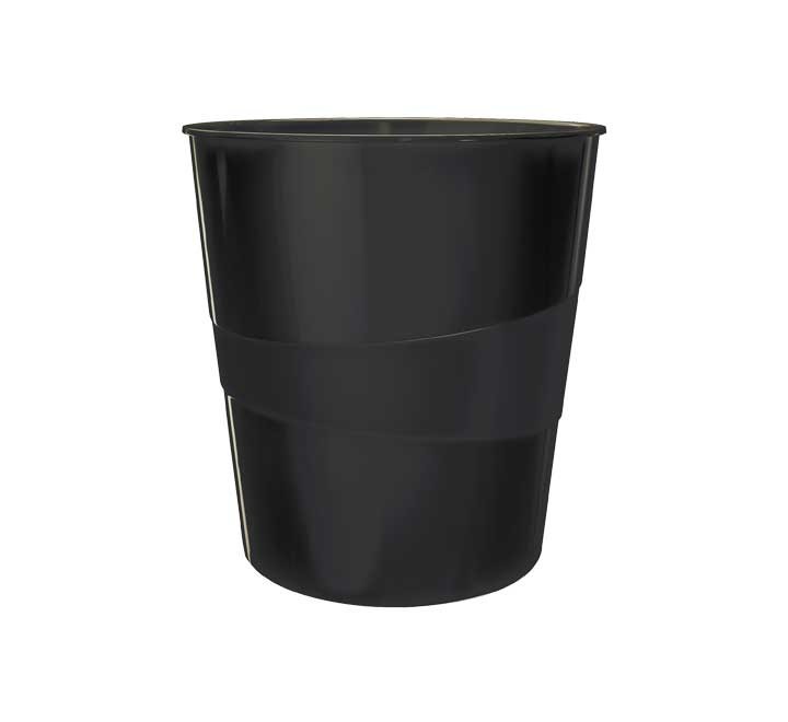papelera leitz wow negro 15l 52781095