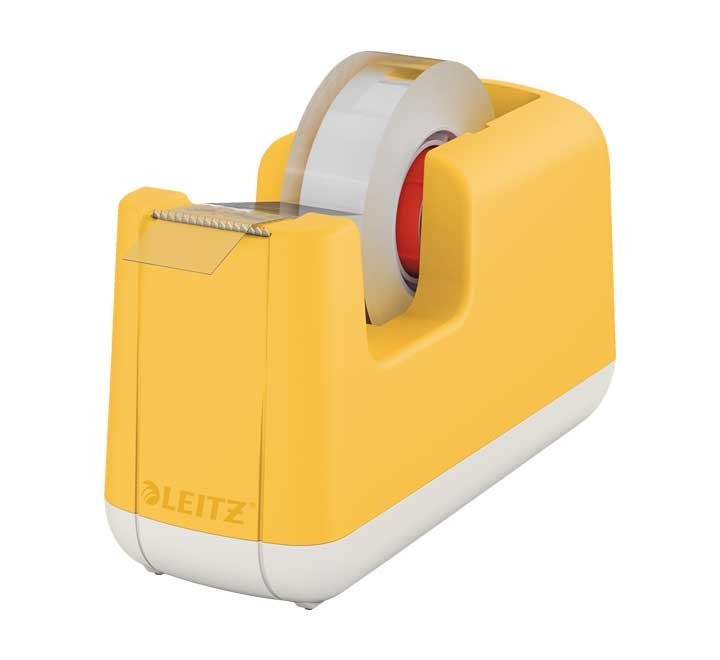 dispensador cinta adh. leitz cosy amarillo