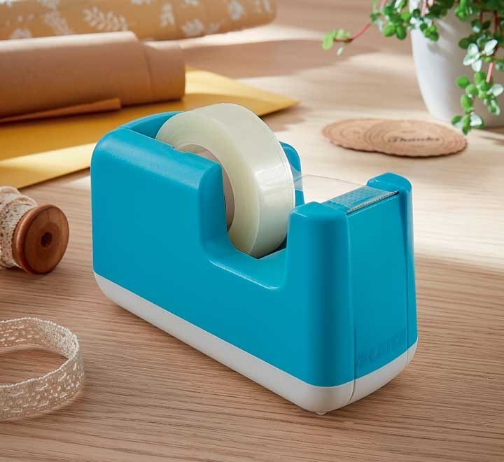 dispensador cinta adh. leitz cosy azul
