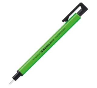 portagoma tombow mono zero p.redo. verde neon