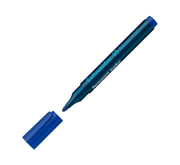 marcador perm. schneider maxx 130 azul 113003
