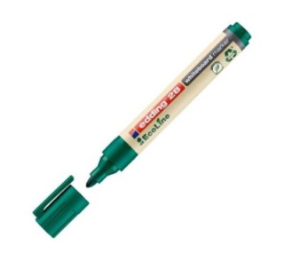 marcador piz blanca. edding 28 ecoline verde