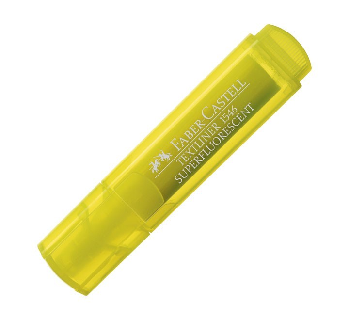 fluor faber castell textliner 1546 transl. amari