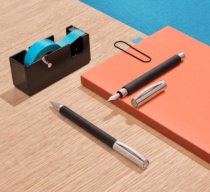 pluma faber castell ambition resina m negro