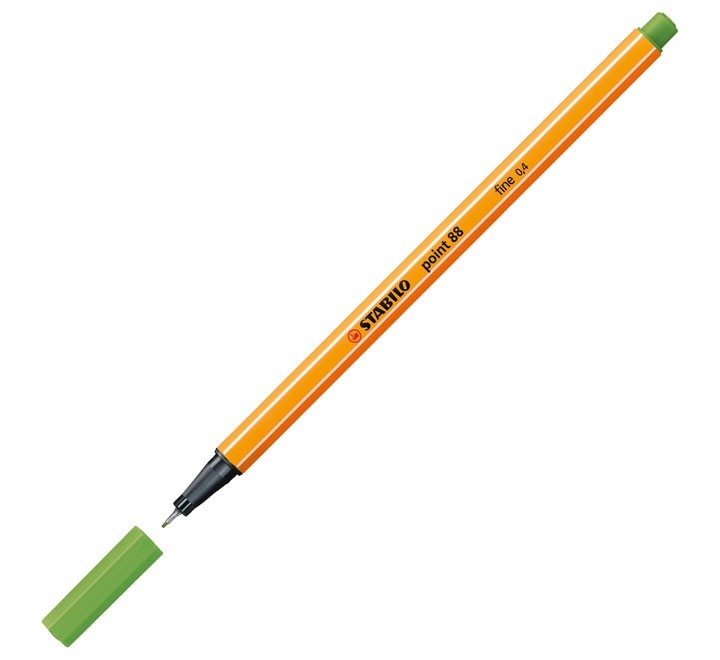 rotulador stabilo point 88 0.4mm ve manzana