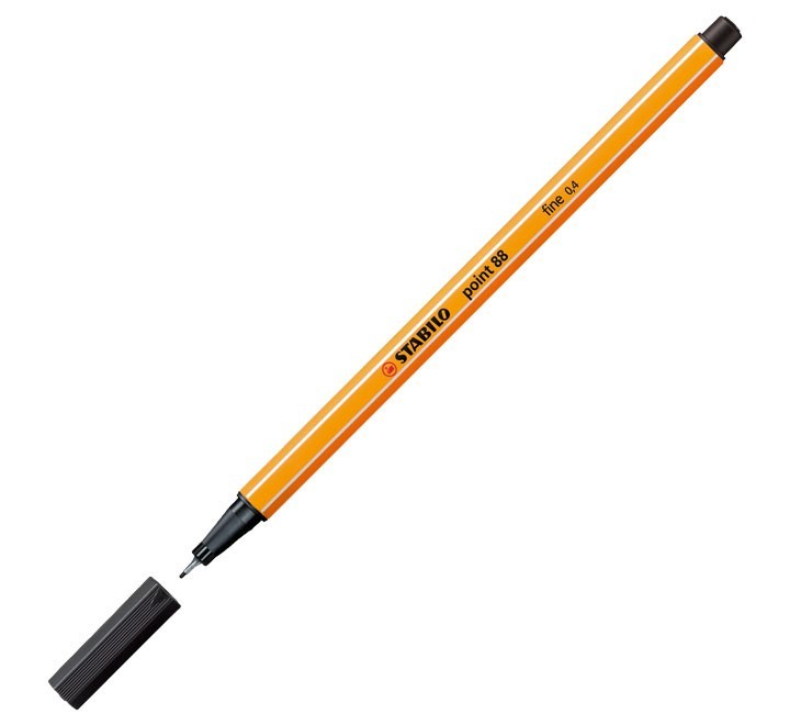 rotulador stabilo point 88 0.4mm negro