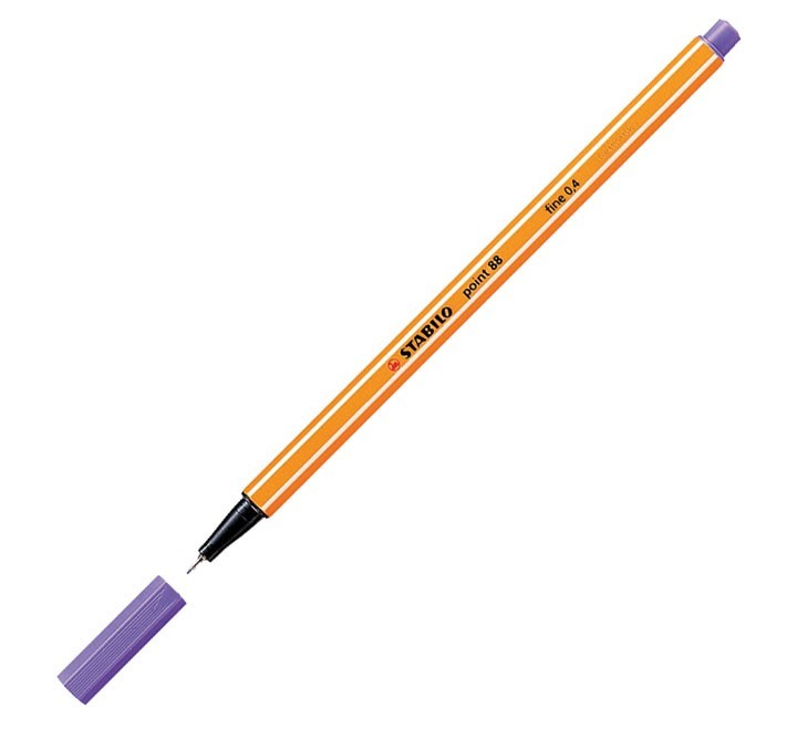 rotulador stabilo point 88 0.4mm violeta