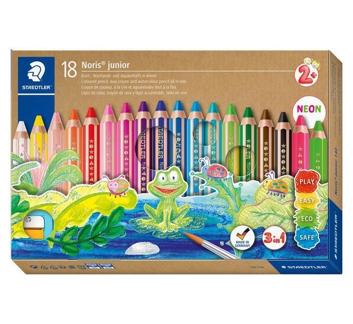 est. 18 lapices color staedtler 140 noris junior