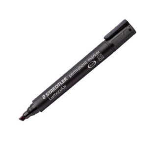 marcad. staedtler lumocolor p/bisel. negro 350 9