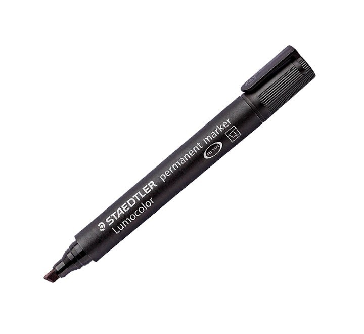 marcad. staedtler lumocolor p/bisel. negro 350 9