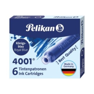 agotado  c. 6 cartuchos tinta pelikan 4001 pluma az real