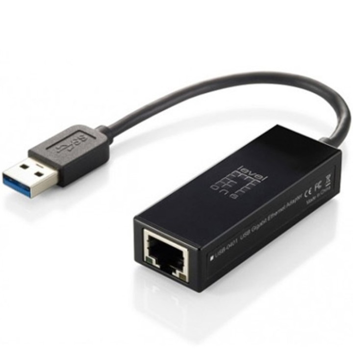 level one adaptador usb 3.0 level one a gigabit ethernet rj45 10    100   1000mbps
