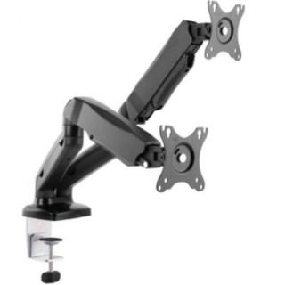 equip soporte pantalla equip para mesa 13 pulgadas   27 pulgadas 2 brazo inclinables para 2 monitor