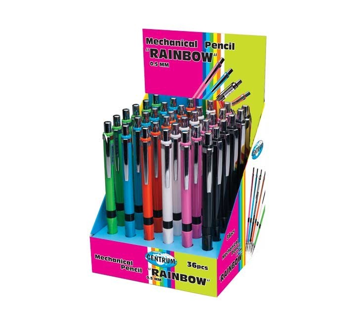 desc.  portaminas 0.5mm colores stdo pack  36 unidades