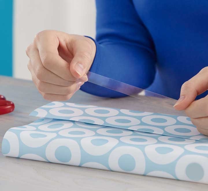 mini portarrollos tesa cinta adhe. trans. std