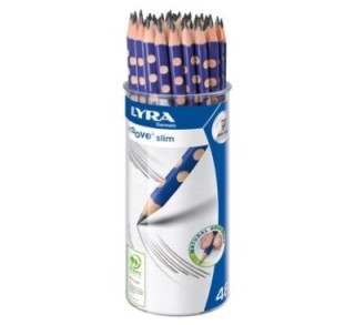 bote 48u lapiz grafito lyra groove slim 1763480