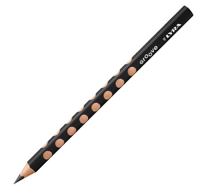 c.12 lapices lyra groove 3810099 negro
