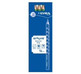 c.12 lapices lyra groove 3810070 verde cl
