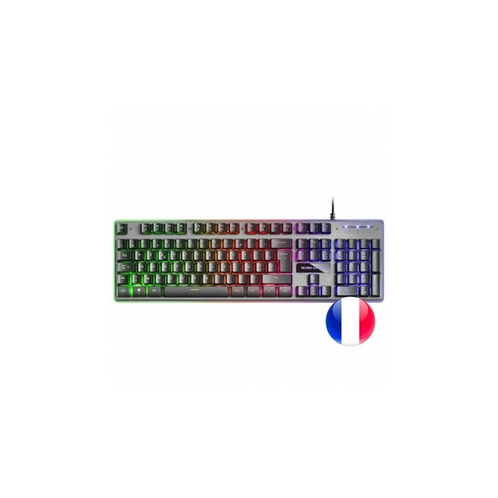 mars gaming teclado mars gaming mk220 rgb mecanico frances