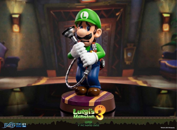 first 4 figures first 4 figures standard edition luigis mansion 3 figura 25 cm
