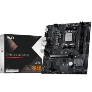 msi placa base msi am5 pro b840m   b ddr5 matx