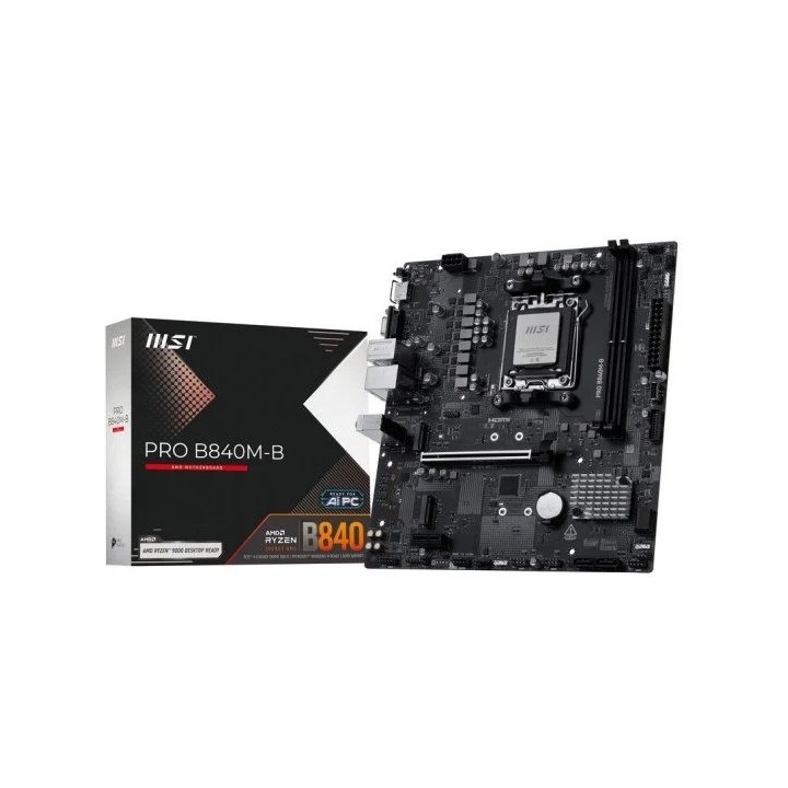 msi placa base msi am5 pro b840m   b ddr5 matx