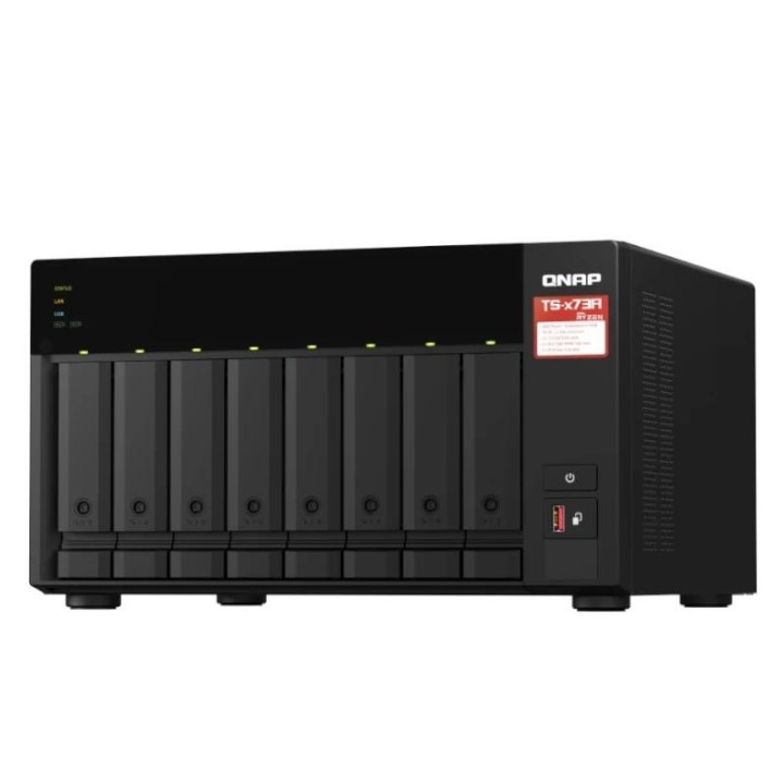 qnap ts 873a 8g nas 8xhdd bay 2x2.5gbe 4xusb