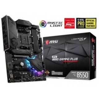 msi placa base mpg b550 gaming plus ddr4 atx am4