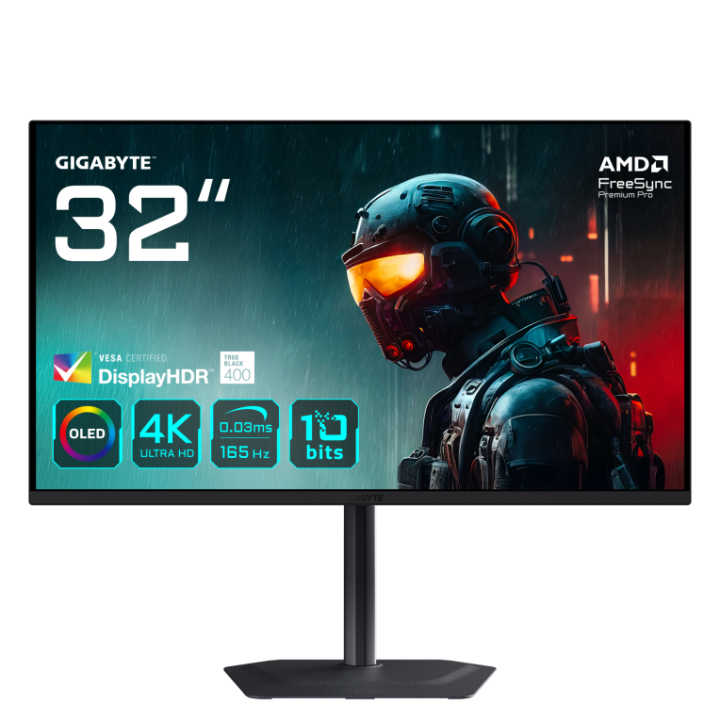 monitor gaming gigabyte mo32u 31.5 4k uhd 165hz oled