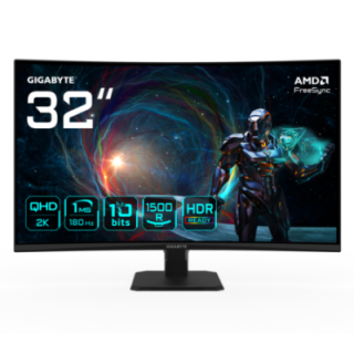 monitor gaming gigabyte gs32qca ek  31.5 2560x1440 qhd
