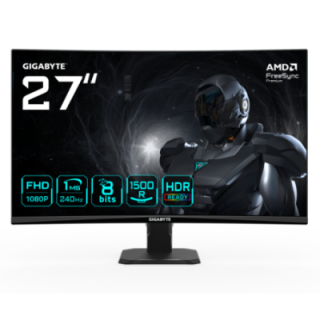 monitor gaming gigabyte g27qfc2 27 2560x1440 qhd 240hz va curvo 1 ms hdr