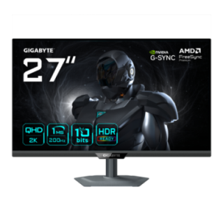 monitor gaming gigabyte g27q2 27 2560x1440 qhd 200hz ips 1ms freesync