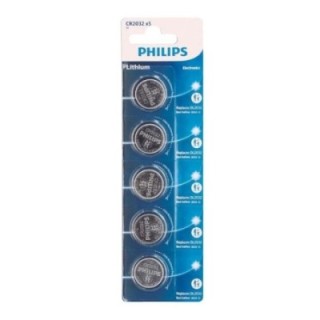 philips pila boton litio cr2032 3v blister5