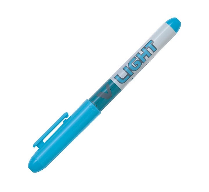 marcad. fluor pilot v light azul
