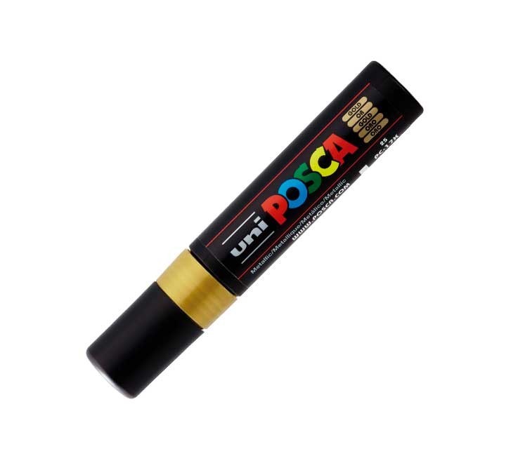 marcador uniball posca pc17k 15mm oro
