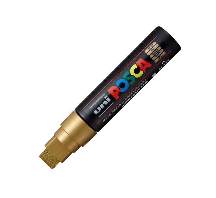 marcador uniball posca pc17k 15mm oro