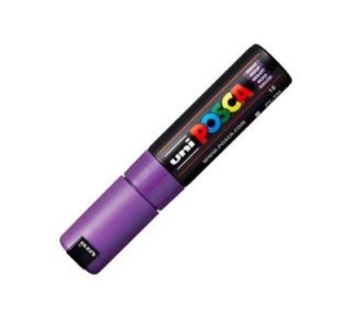 marcador uniball posca pc7m 4.5 5.5mm violeta