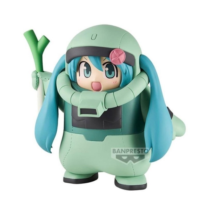 banpresto figura banpresto gundam 45th×hatsune miku zaku costume hatsune miku ver.