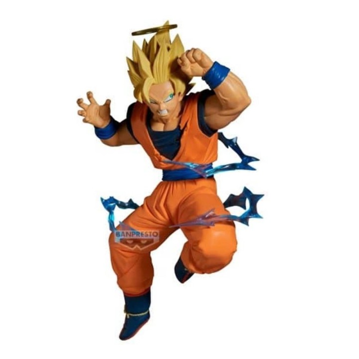 banpresto figura banpresto dragon ball z match makers super saiyan 2 son goku 15cm