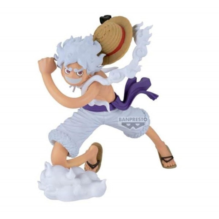 banpresto figura banpresto one piece grandista nero monkey. d. luffy gear 5 ii 22cm