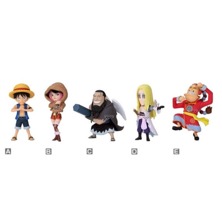 banpresto figura banpresto one piece world collectable figure sabaody island the worst generation 1