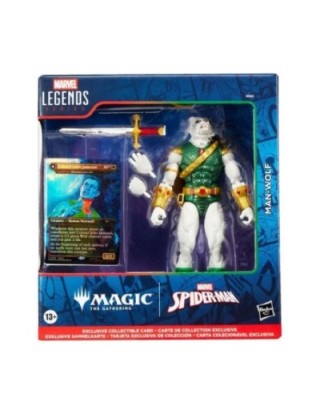hasbro figura hasbro marvel legends series magic the gathering man   wolf