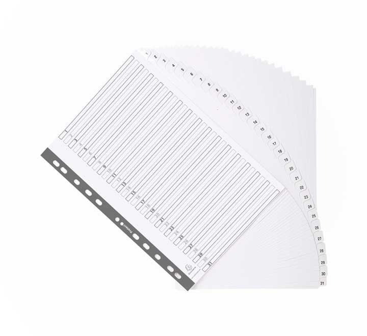 separad. exacompta a4 1 31 cartulina bl mwd1 31z