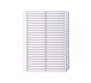 separad. exacompta a4 1 50 cartulina bl mwd1 50z