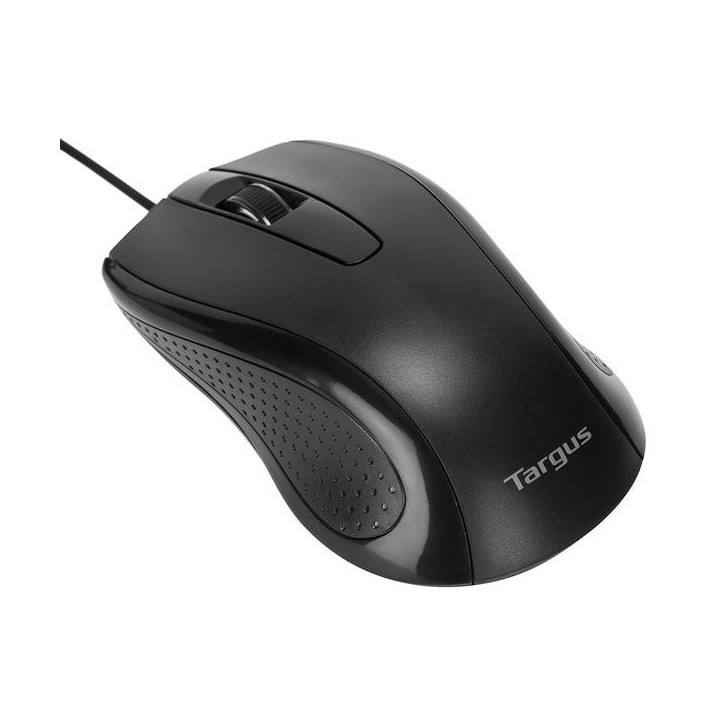 targus raton optico targus usb 1000dpi antimicrobiano negro